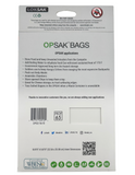 LOKSAK - OPSAK Odorproof Dry Bags for Backpacking, Hiking and Storage- Resealable Reusable and Recyclable Storage Bags (2-Pack 9 Inch x 10 Inch)
