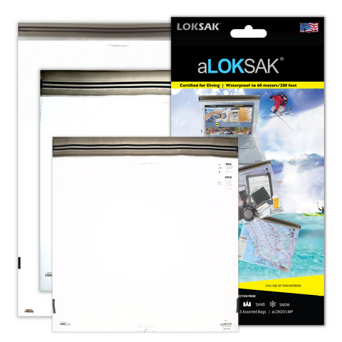 aLOKSAK Large Multi Pack (Set of 3 - 12X12", 13X11", 16X24")