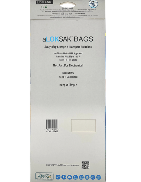 aLOKSAK Element Proof Bag 12