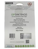 LOKSAK - OPSAK Odorproof Dry Bags for Backpacking, Hiking and Storage- Resealable Reusable and Recyclable Storage Bags (2-Pack 7 Inch x 7 Inch)