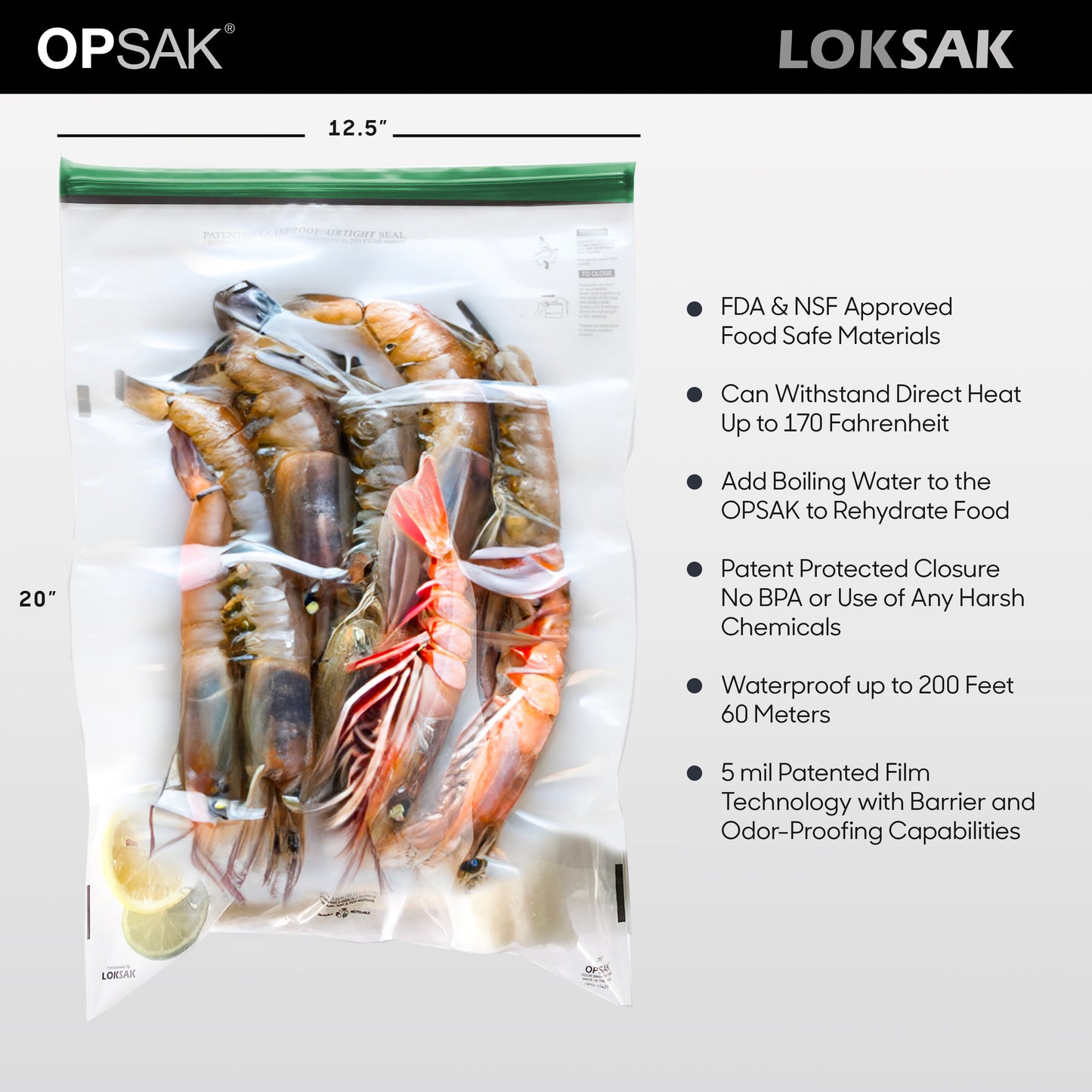 OPSAK Odor-Proof Bag - Assorted (3-Pack)