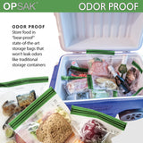 LOKSAK - OPSAK Odorproof Dry Bags for Backpacking, Hiking and Storage- Resealable Reusable and Recyclable Storage Bags (2-Pack 28 Inch x 20 Inch)