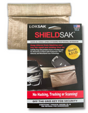 LOKSAK SHIELDSAK Faraday Signal Blocking Pouch – RF & Infrared Shielding Bag, RFID Sleeve, Travel Privacy Case "Key Fob" Bag