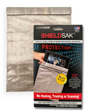 LOKSAK SHIELDSAK Faraday Signal Blocking Pouch – RF & Infrared Shielding Bag, RFID Sleeve, Travel Privacy Case "Tablet" Bag